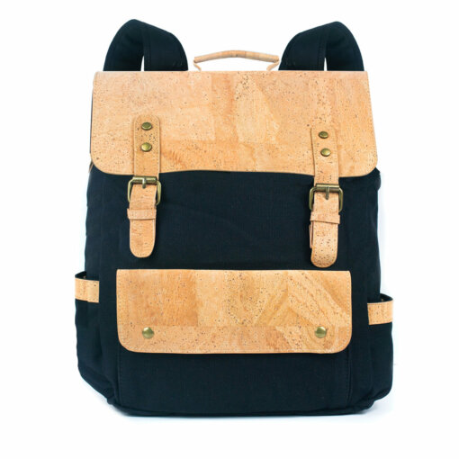 Sac à dos « Monteiro » en liège et toile pour homme – Ordinateur, voyage et style éco-responsable – Image 10