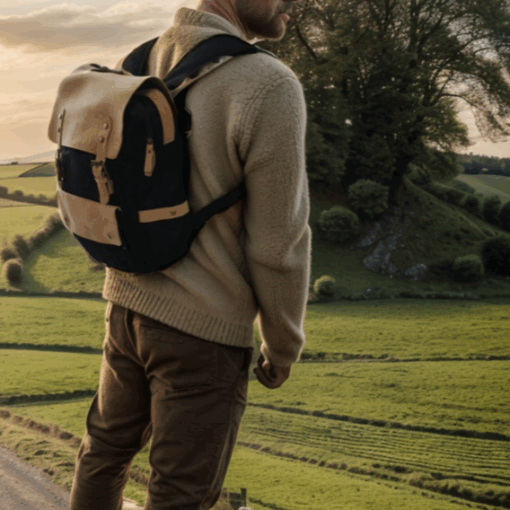 Sac à dos « Monteiro » en liège et toile pour homme – Ordinateur, voyage et style éco-responsable – Image 14