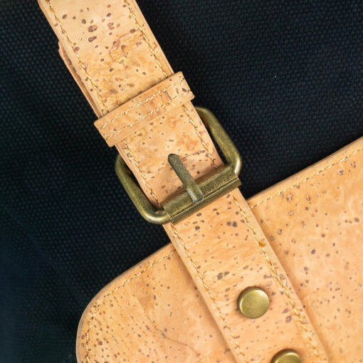 Sac à dos « Monteiro » en liège et toile pour homme – Ordinateur, voyage et style éco-responsable – Image 9