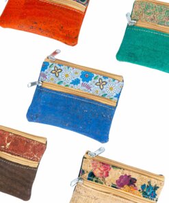 Alternative view of Porte-monnaie « Mimo » en liège naturel – Compact, léger et éco-responsable (lot de 5)