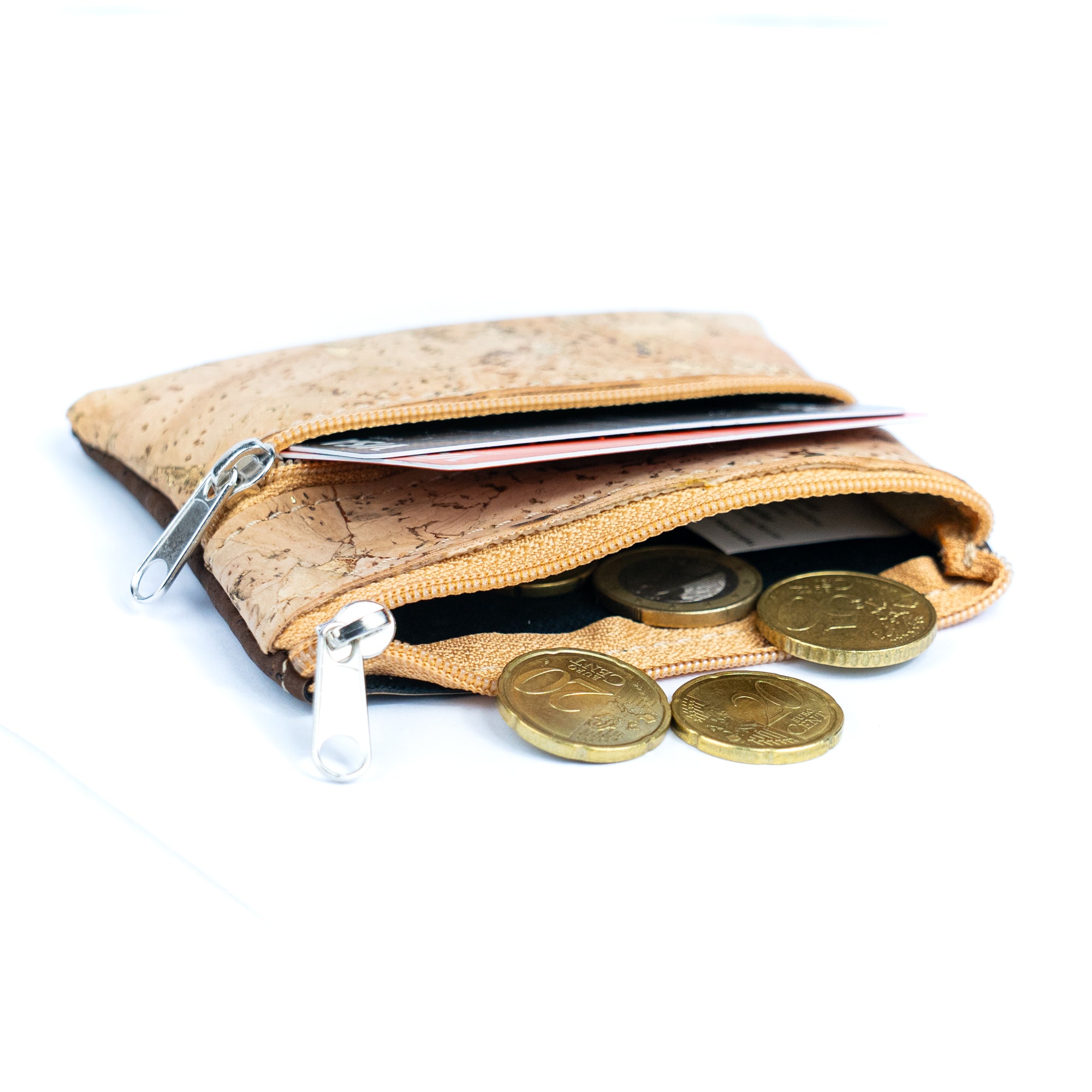 Porte-monnaie « Mimo » en liège naturel – Compact, léger et éco-responsable (lot de 5) – Image 9